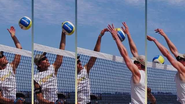 Ab in den Sand - Beachvolleyball-Training mit Lüdike und Böckermann